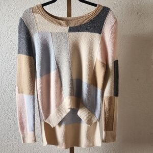 Adam Lippes Multicolor Patchwork Sweater